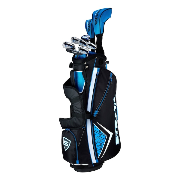 Callaway Strata 12 Piece Men's Complete Set, Left Hand/Blue/Men's Flex - 4PKL190612067