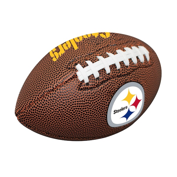 Logo Brands Pittsburgh Steelers Mini Size Composite Football - 625-93MC-1