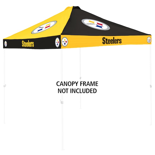 Logo Brands Pittsburgh Steelers Checkerboard Canopy Top - 625-45C