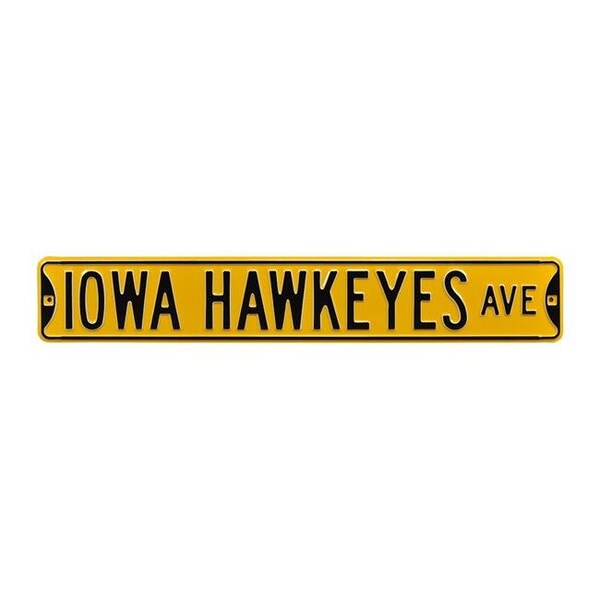 Authentic Street Signs Authentic Street Signs 70084 Iowa Hawkeyes Avenue Street Sign - 70084