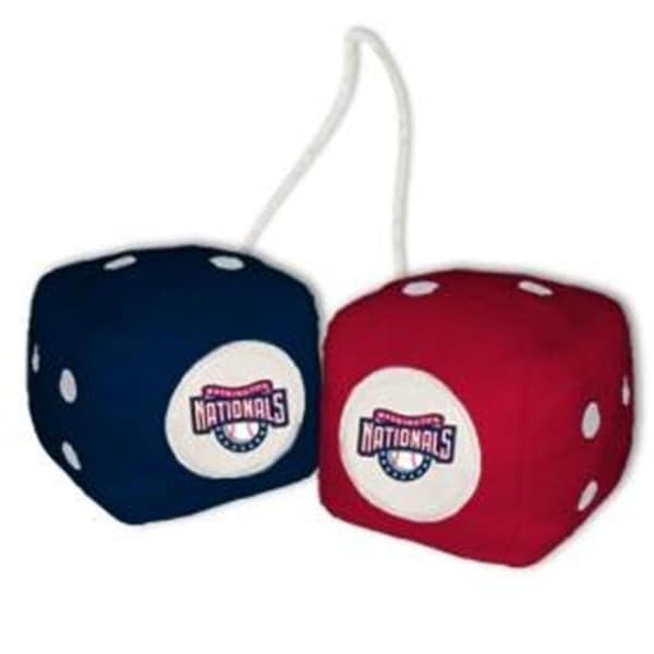 Fremont Die Consumer Products Inc Washington Nationals Fuzzy Dice - 2324568020