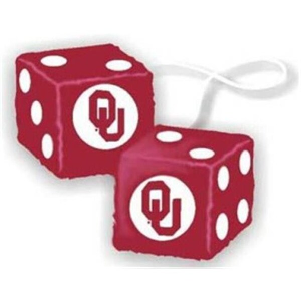 Bookazine Oklahoma Sooners Fuzzy Dice - 2324558053