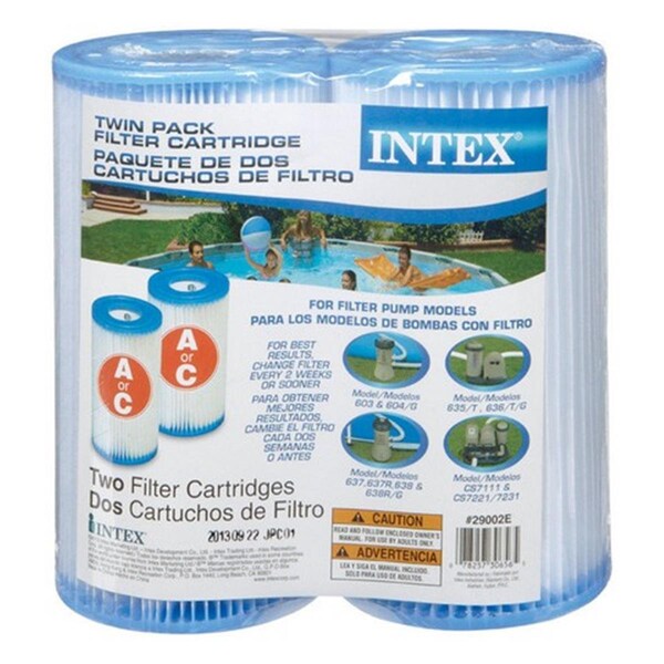 Intex Recreation Corp Intex Recreation 29002E Twin Pack Filter Cartridge - - 8395469