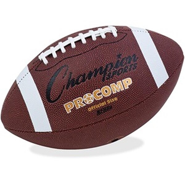 Champion Sports Official Size Pro Composition Football - CSICF100
