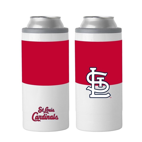 Moment-In-Time 12 oz MLB St Louis Cardinals Colorblock Slim Can Coolie - MO3594200