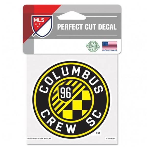 Wincraft Columbus Crew Decal 4x4 Perfect Cut Color - 3208554958