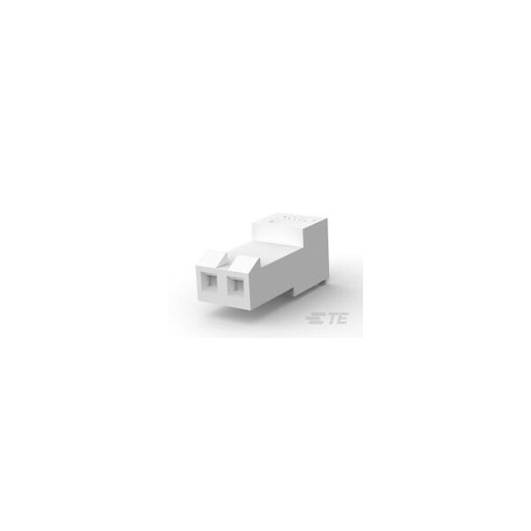 Te Connectivity 02P MTA156 CONN ASSY 24AWG WHT - 3-640429-2