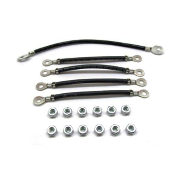 Ilc Replacement Ezgo/Cushman/Textron 6 Gauge Battery Wiring KIT TXT AND Medalist 36 Volt Model Year 2004 - 6 GAUGE BATTERY WIRING KIT TXT AND MEDALIST 36 VO