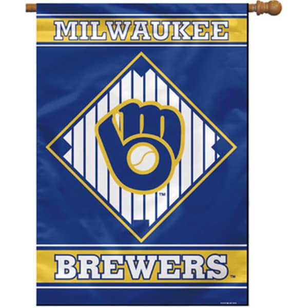 Fremont Die Fremont Die Milwaukee Brewers - House Banner 28 x 40 in. - 64608B