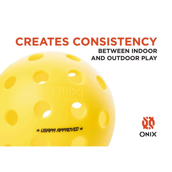 Onix Fuse G2 Outdoor Pickleball Balls, 100PK - KZ41100Y-G2