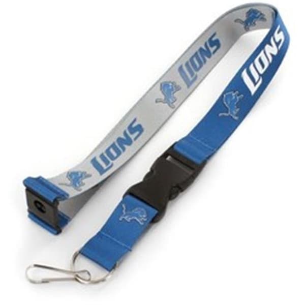 Coolcollectibles Detroit Lions Lanyard Reversible - Silver Blue - CO887128