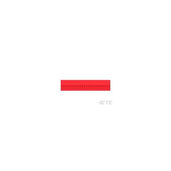 Te Connectivity 24P MTA100 CONN ASSY 22AWG RED - 2-640440-4