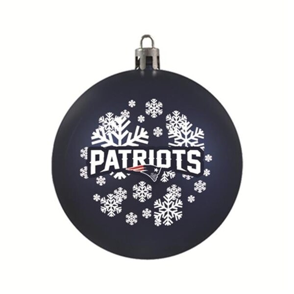 Boelter Brands New England Patriots Ornament - Shatterproof Ball - 4076696776
