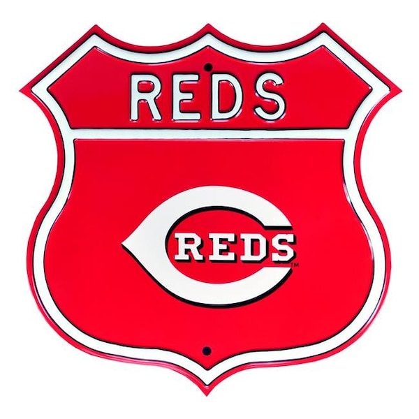 Authentic Street Signs Authentic Street Signs 33019 Cincinnati Reds Route Street Sign - 33019