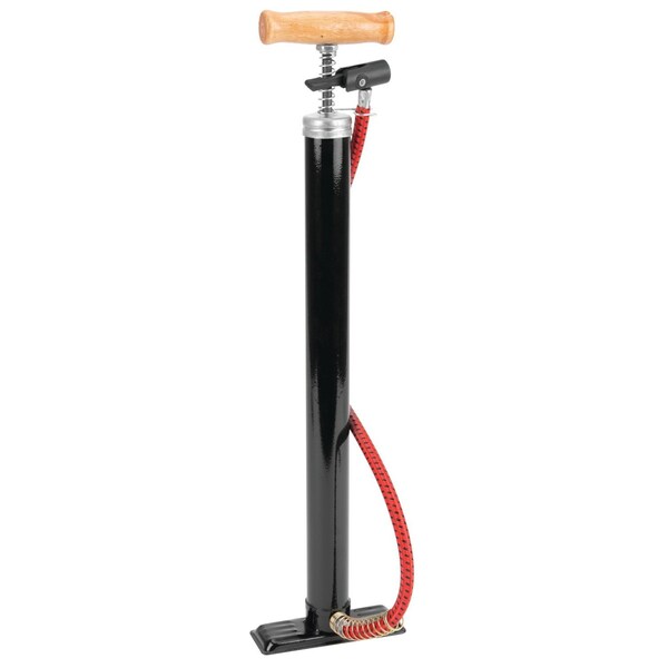 Perform Tool Tire Inflation Pump Hand Pump; 60 Pounds Per Square In Range; Without Gauge; 17 In Hose Length - W1635