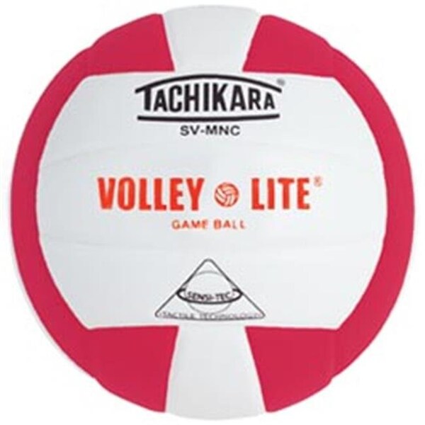 Tachikara Tachikara SVMNC.SCW Volley-Lite Volleyball - Scarlet-White - SVMNC.SCW