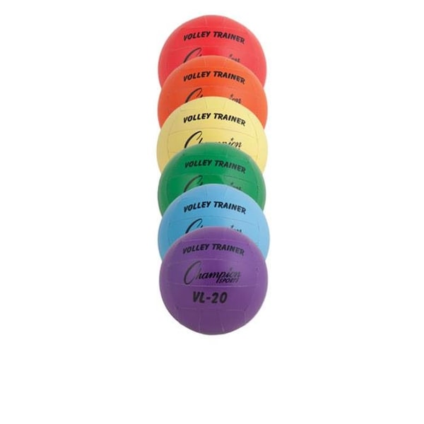 Champion Sports Champion Sports VL20SET Volleyball Trainer Set; Multicolor - Set of 6 - VL20SET