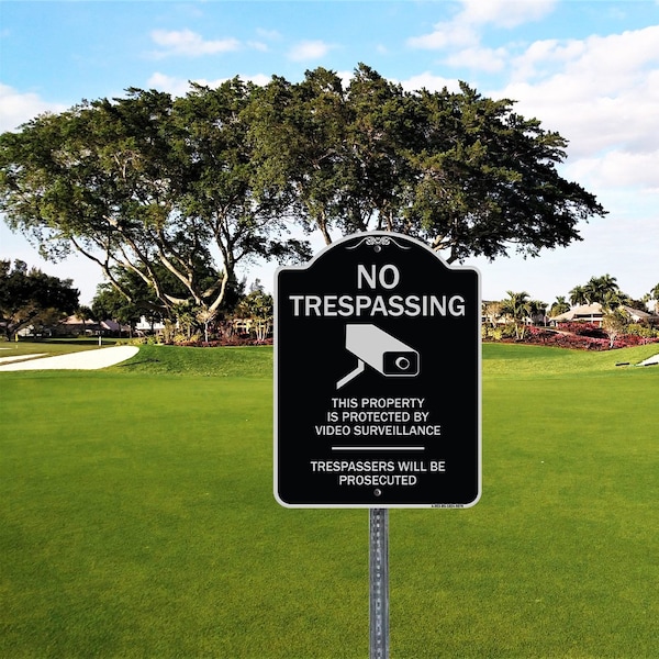 Signmission Designer Series-Golf Cart Parking Only Black & Silver Heavy-Gauge Aluminum - A-DES-BS-1824-9839