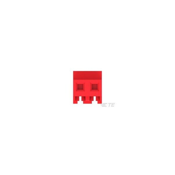 Te Connectivity 02P MTA156 CONN ASSY 22AWG RED - 3-640433-2