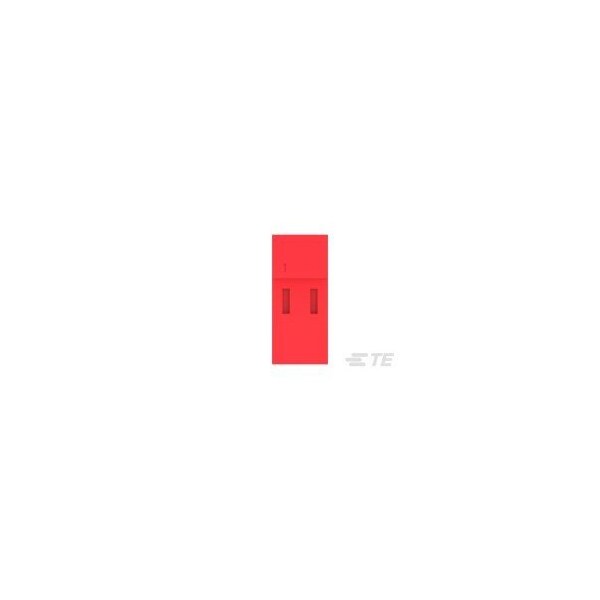 Te Connectivity 02P MTA156 CONN ASSY 22AWG RED - 3-640433-2
