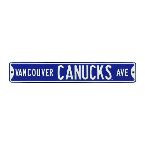Authentic Street Signs Authentic Street Signs 28125 Vancouver Canucks Avenue Street Sign - 28125
