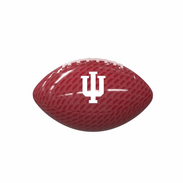 Logo Brands Indiana Carbon Fiber Mini-Size Glossy Football - 153-93MG-1
