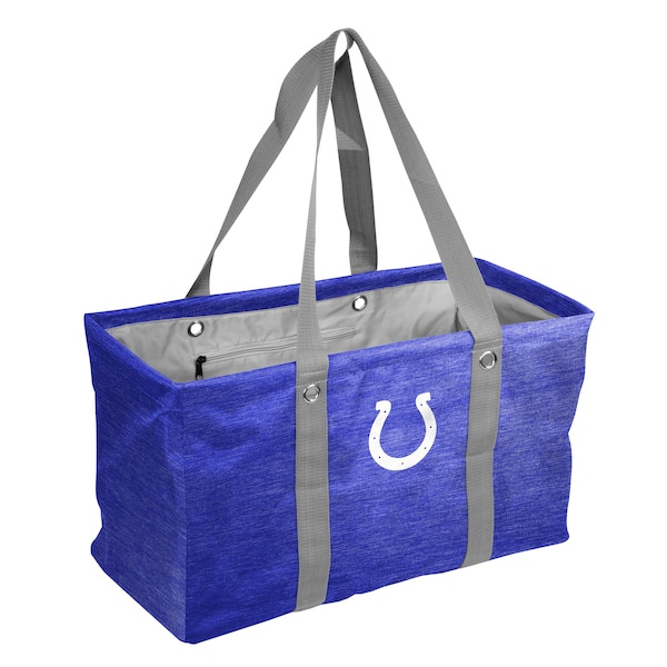 Logo Brands Indianapolis Colts Crosshatch Picnic Caddy - 614-765-CR1