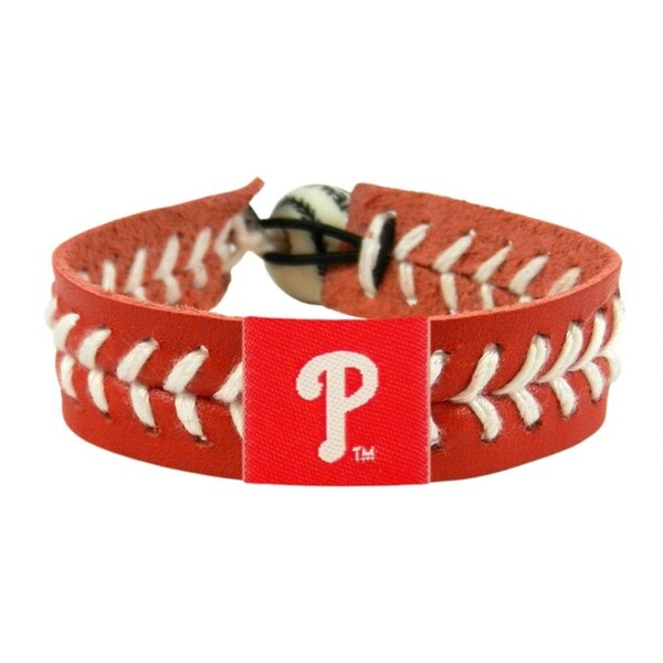 Gamewear Philadelphia Phillies Bracelet Team Color Baseball - 4421401652
