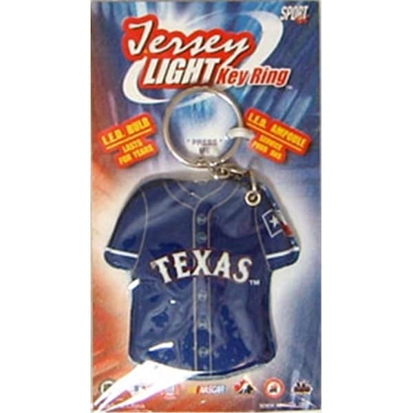 Sportfx International Texas Rangers Keychain - Jersey Keylight - 2655112829