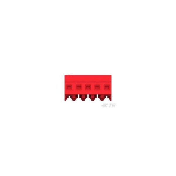 Te Connectivity 05P MTA100 CONN ASSY 22AWG RED - 3-640440-5