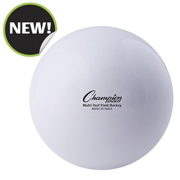 Champion Sports 2.75 in. Practice Field Hockey Balls, White - CH55903