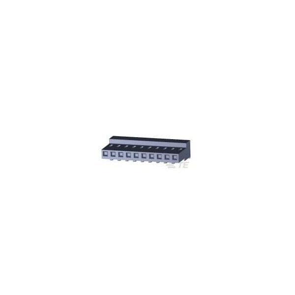 Te Connectivity 10P MTA156 CONN ASSY 22AWG RED - 1-640433-0