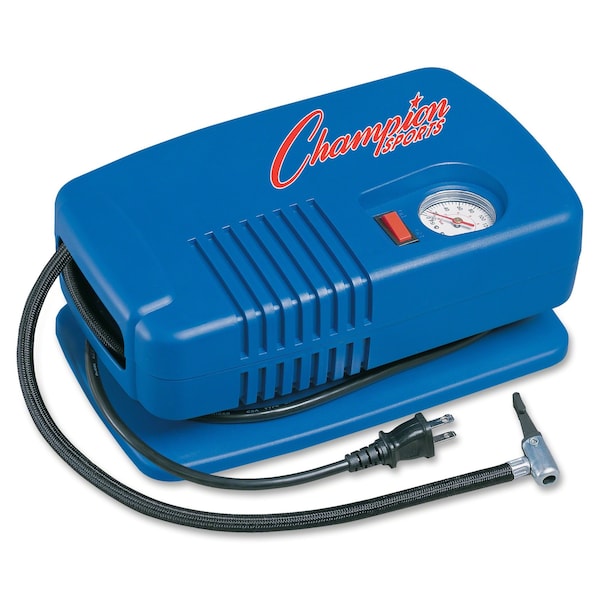 Champion Sports Inflating Pump, 6.5 lb., Plastic, Size 8in - EP1500