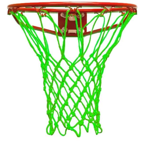 Krazy Netz Krazy Netz KNC6703 Basketball Hoops Net In Lime Green - KNC6703