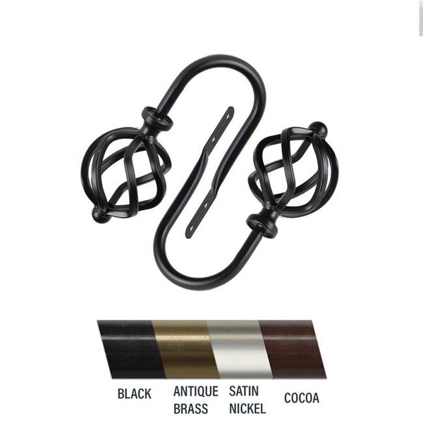 Central Design Central Design 4842-032 Giro Holdback; Black - Set of 2 - 4842-032