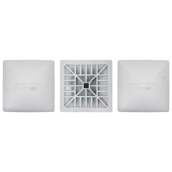 Perfectpitch 15 x 15 x 3 in. Bolco Style Safety Base Set - PE3361143