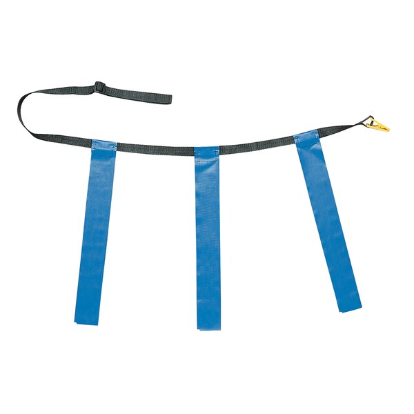 Champion Sports Triple Flag Football Set, Youth Size, Blue, 25" - 31", PK12 - TFFYBL