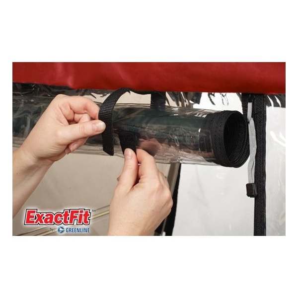 Eevelle ExactFit Sunflair Enclosure 2 Passenger Club Car - Charcoal - EFSFECC02-CHL