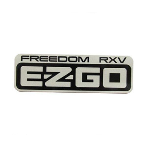 Ilc Replacement for Ezgo / Cushman / Textron Decal, Logo, Frdmrxv, e Z GO - DECAL, LOGO, FRDMRXV,E Z GO EZGO / CUSHMAN / TEXT