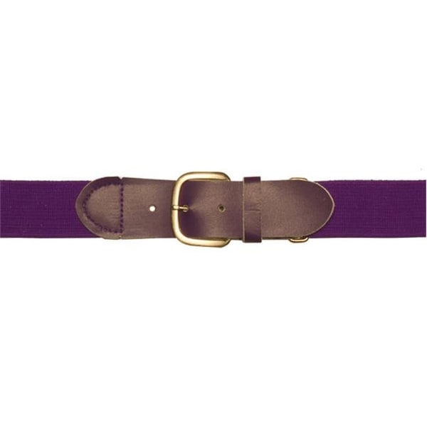 Champion Sports Champion Sports UBPR Adult Baseball & Softball Uniform Belt; Purple - UBPR