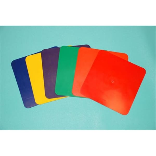 Everrich Industries Everrich EVB-0047 9 Inch Square Mat - Set of 6 Colors - EVB-0047
