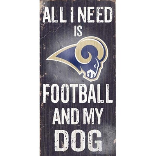Fan Creations Fan Creations N0640 St.Louis Rams Football And My Dog Sign - N0640-STL