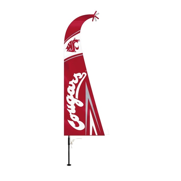 Fremont Die Consumer Products Fremont Die  Washington State Cougars Flag - Premium Feather Style - 2324552671