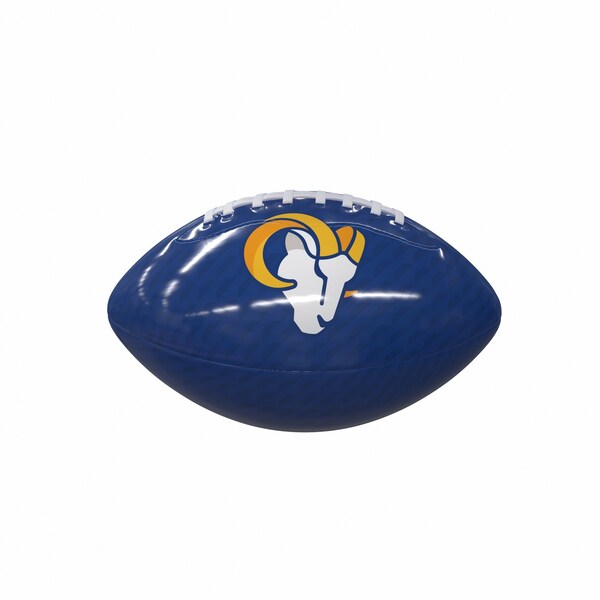 Logo Brands LA Rams Carbon Fiber Mini-Size Glossy Football - 629-93MG-1