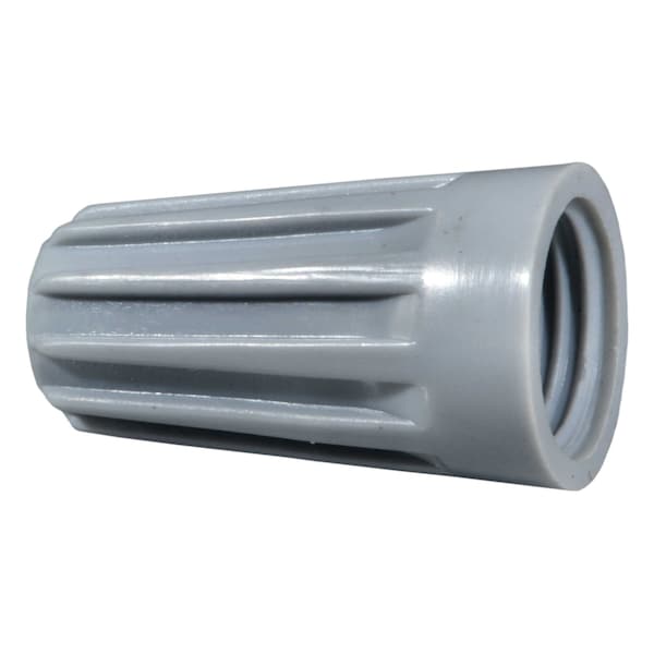 Midwest Fastener #14 to #8 Gray Plastic Twist-on Wire Connector, s 10PK - 64173