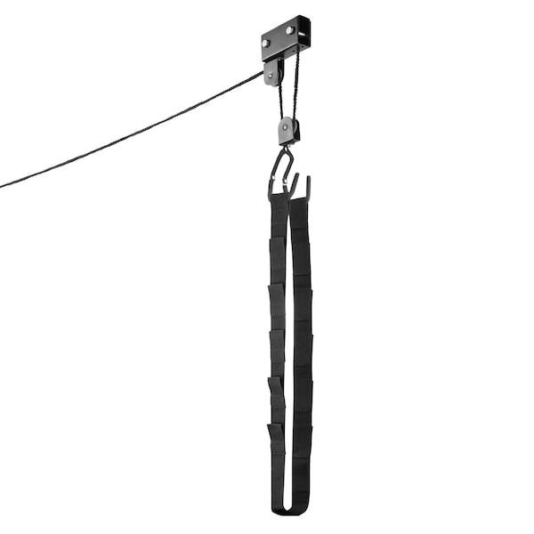New Product 2023 Bike Hanger - 125lb Capacity Overhead Storage Pulley System for Ceiling up to 12ft by RAD Sportz - 83-DT4999