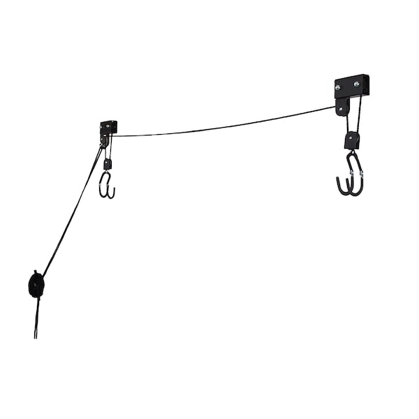 New Product 2023 Bike Hanger - 125lb Capacity Overhead Storage Pulley System for Ceiling up to 12ft by RAD Sportz - 83-DT4999
