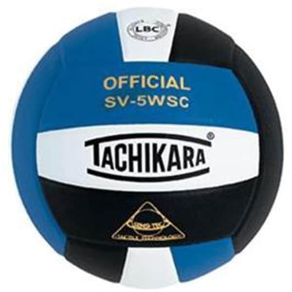 Tachikara Tachikara SV5WSC.RWB Sensi-Tec Composite High Performance Volleyball - Royal-White-Black - SV5WSC.RWB