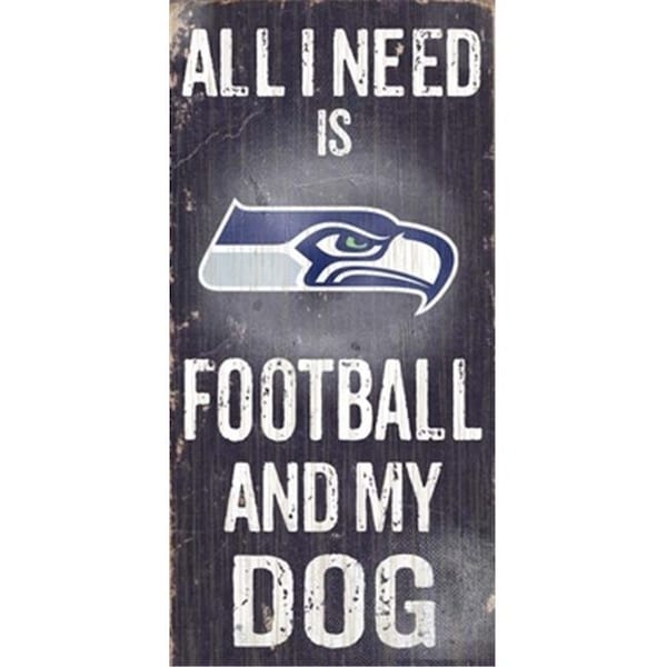 Fan Creations Fan Creations N0640 Seattle Seahawks Football And My Dog Sign - N0640-SEA