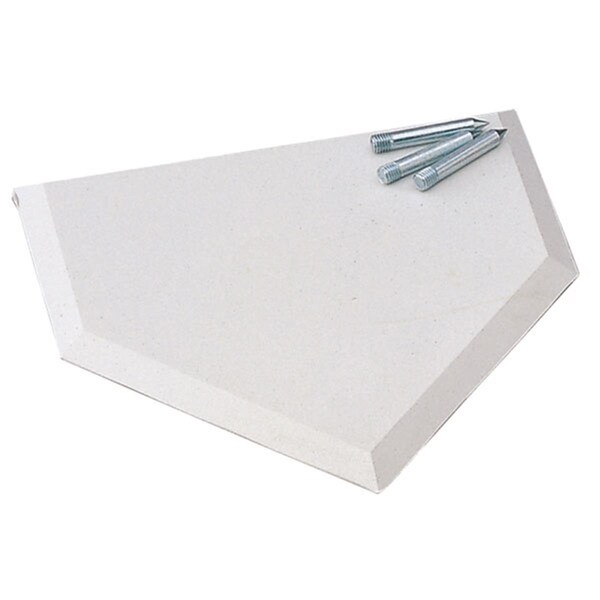 Perfectpitch E-Z Slide Home Plate, White - PE206615
